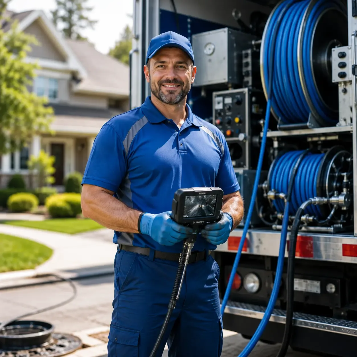 Local outdoor drain cleaning specialists in Sandy Ridge, NC